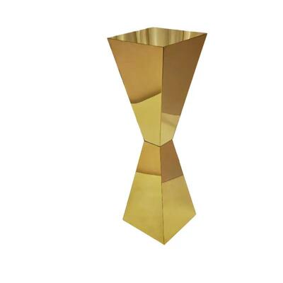 北欧现代风不轻锈钢甜品台花架商场婚礼店JX--902酒陈道具摆件列