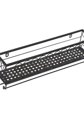 欧式铁壁挂红酒架WX202108家用葡组萄酒架合多功能红酒艺杯置物架