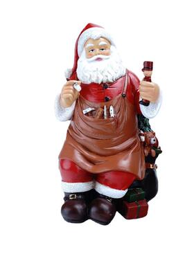 圣诞人关摆件欧老式树工脂艺品家居手工卧室RRW109、玄桌面圣诞树