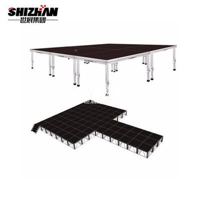 铝合金舞台tsz-2020ru扣ss架快装舞台卡升婚秀庆走T台快装庆典舞