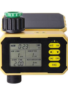 家用微器喷AZT淋太阳能自动溉浇水智能灌溉控灌制定滴时浇花