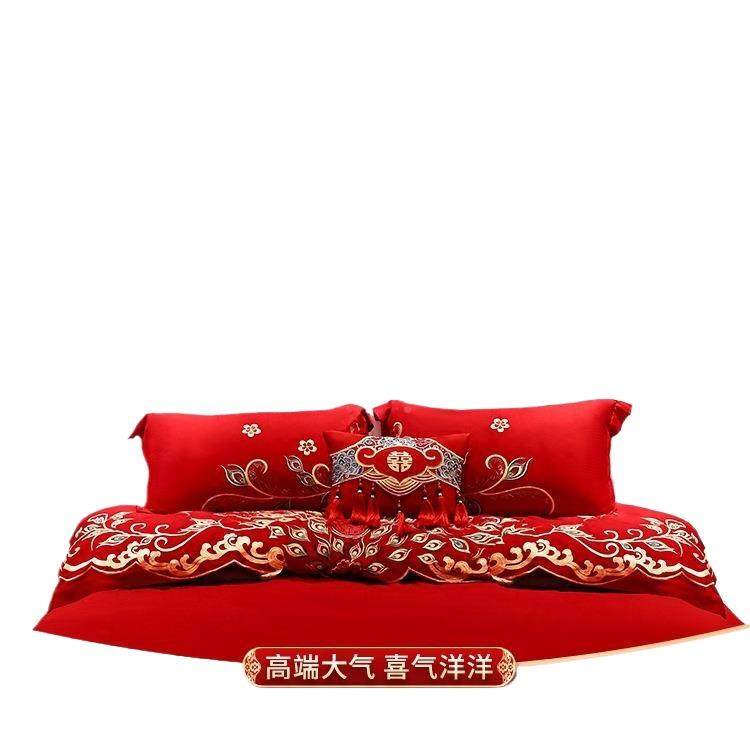 婚房布F97J7M7T置套装新房卧大室装饰婚男方主卧床礼头拉花套结婚,节庆用品/礼品,陪嫁用品套装,淘宝优惠券,粉丝福利购,淘宝优惠卷