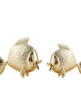 BJ-0192中工家用式轻奢金鱼摆件高级感家居客厅礼物礼装饰艺品品