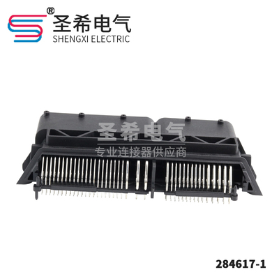 1264486513主板ECU哈佛284617-I1接插件154P汽车连接器弯针座