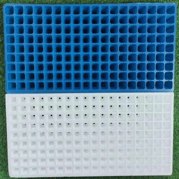 育苗穴盘162孔漂浮盘套盘泡A沫盘套盘耐折耐弯抗老化泡沫育苗盘