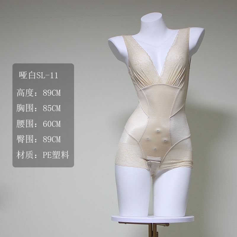 内衣模特道具女半身文胸男u女内裤臀模假人塑料模型内衣模特展示