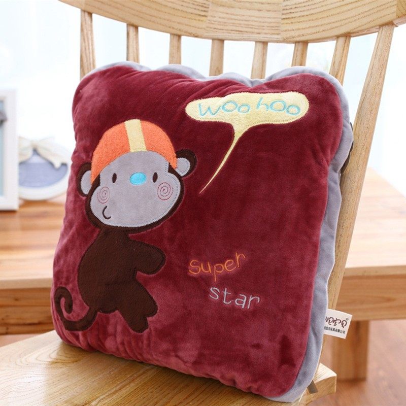 动物午睡枕头被子汽车抱枕被子两用靠垫被珊O瑚绒空调被靠枕毯子,居家布艺,抱枕被,淘宝优惠券,粉丝福利购,淘宝优惠卷