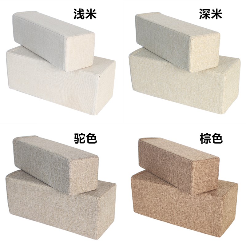 科技布沙发扶手枕中式红木沙w发扶手垫两边缝隙填塞神器长方形靠