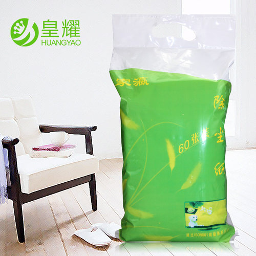 家瀛静电除尘纸 粘尘纸粘毛纸加厚装5包送V拖把清洁套装