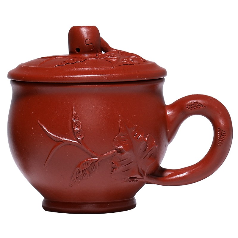 小号宜兴纯全g手工紫砂杯泡茶带盖杯子男女士非陶瓷茶具小茶杯杯