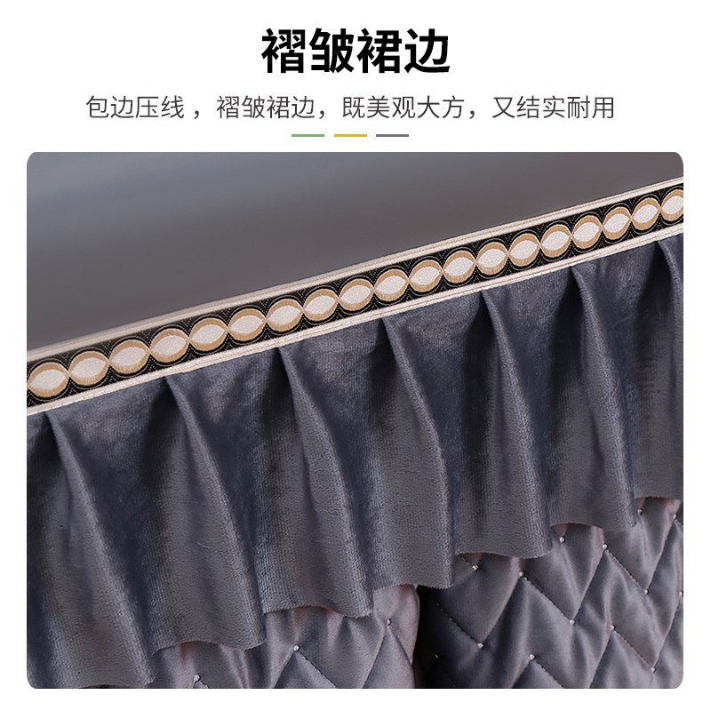 新款烤火罩正方形防水烤火桌布烤火桌罩I家用防油麻将机电暖炉桌