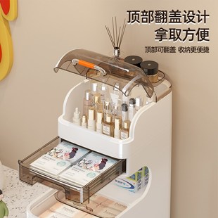 储物柜浴Q室缝隙多层收纳架 卫生间夹缝置物架家用窄缝塑料抽屉式