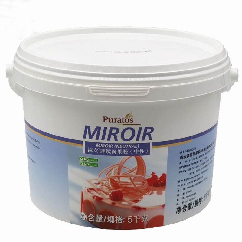 培乐道淑女牌镜面果胶(中性)500g 烘焙透明果膏 淋面水晶光亮膏