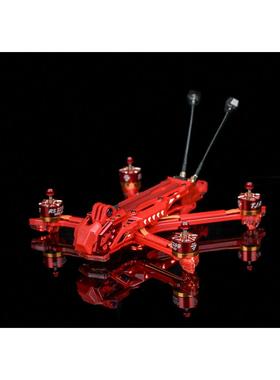 TJRC天剑科技 红色J5v2 O3 O4高清，模拟五寸花飞拍摄穿越机机架