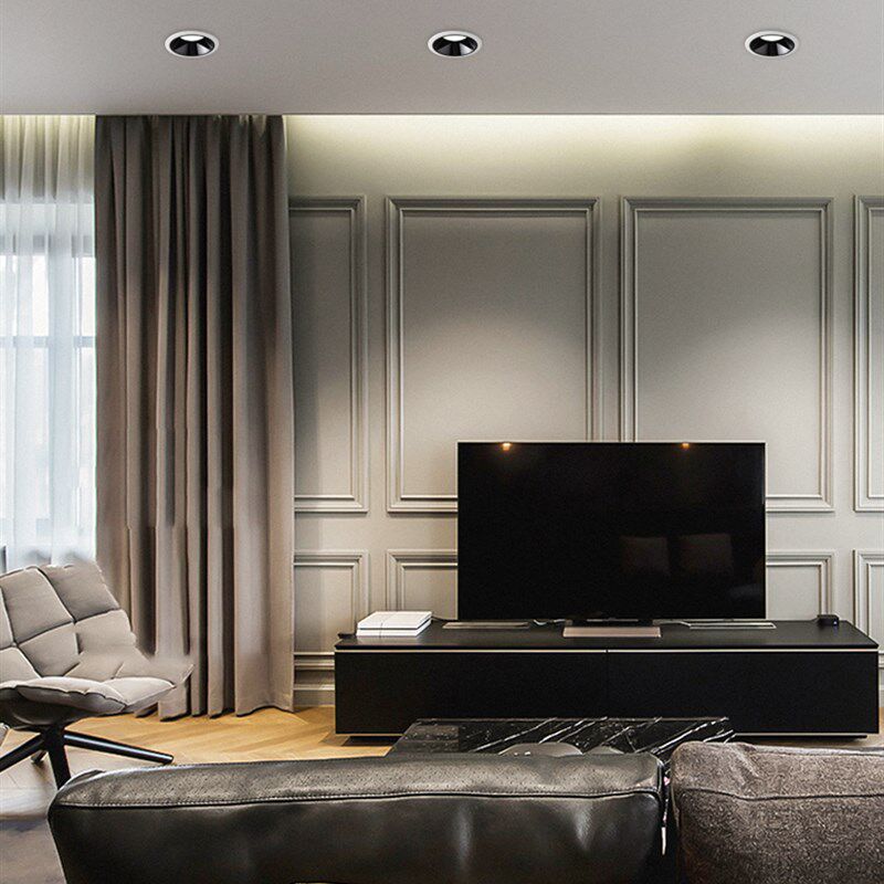 DLI色温调光调色CO防眩筒灯7WWW控硅LED窄边