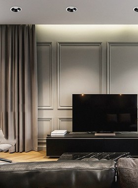 DLI色温调光调色CO防眩筒灯7WWW控硅LED窄边