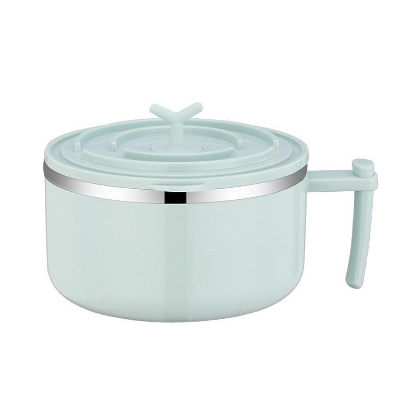 保温泡面碗不锈钢卡通带盖拉面饭碗密封学生宿舍方便面碗饭盒