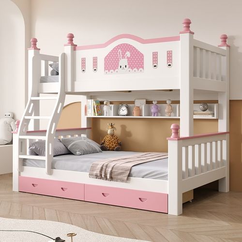 上下床层床实木高低床多功能子母床两层上下铺人床儿童床