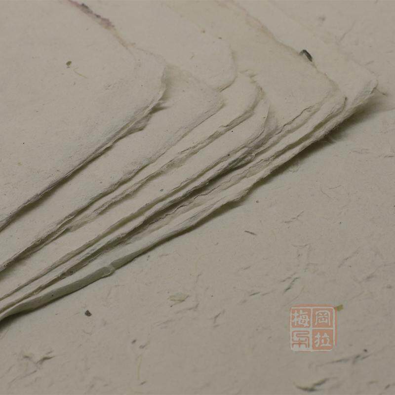 非物质文化遗产西藏纯手工天然狼毒草古藏纸原浆纸抄经书张