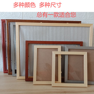 怀旧老式相框年代挂墙  家庭装饰实木玻璃面大尺寸 多张照片框