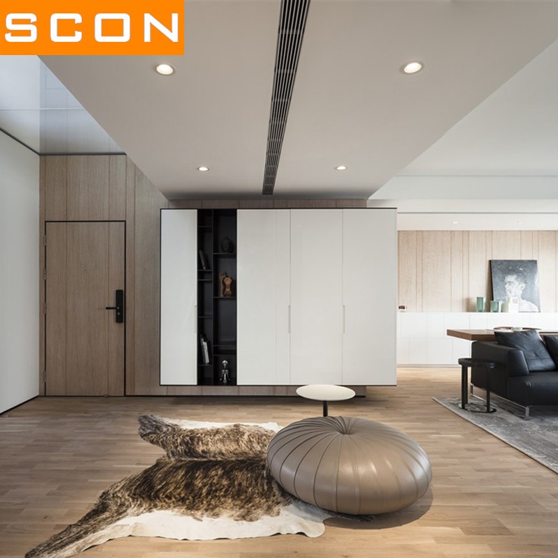 CON嵌入式筒灯led天花灯嵌入式孔灯射灯客厅吊顶洞灯防雾筒灯