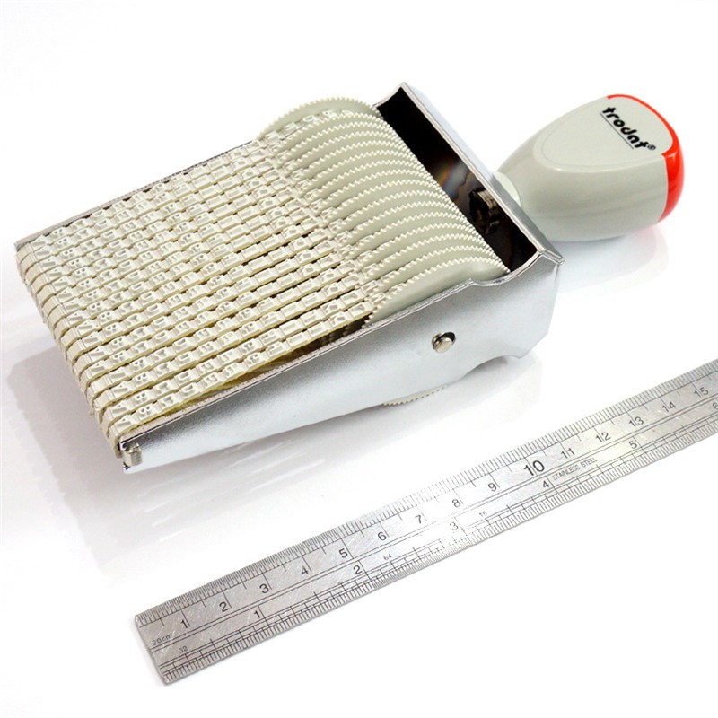 卓达位1位20位英文字母数字可调生产日期转轮号码印批号章