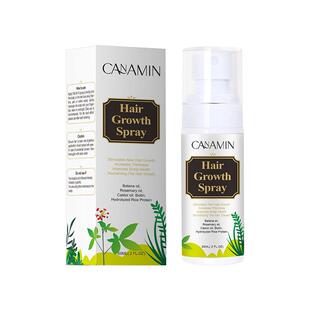 跨境Hair Growth Spray巴塔纳油蓖麻油天然头发生长滋养精华喷雾