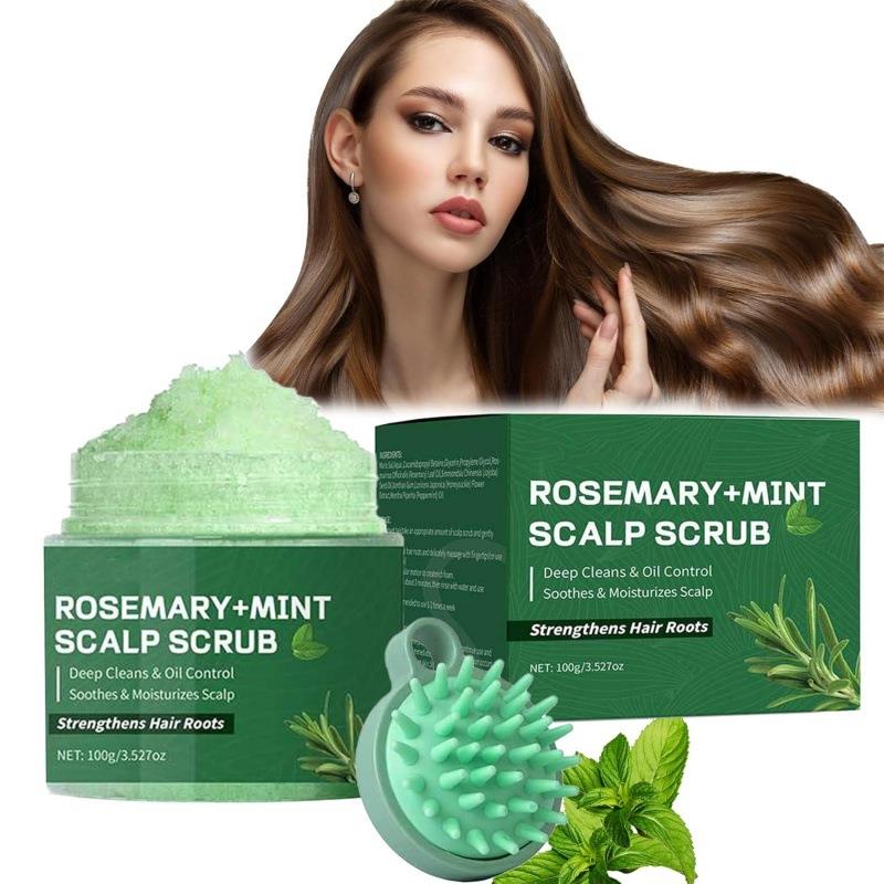 Rosemary Scalp Scrub迷迭香头皮磨砂，头皮去角质磨砂膏