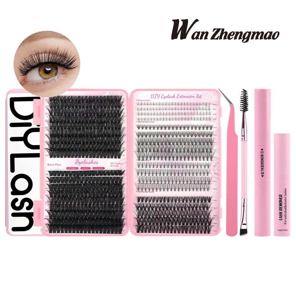 Spiky Lashes睫毛书尖头仙子30D欧美亚马逊爆品DIY分段跨境假睫毛