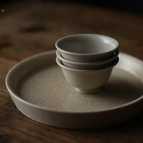 草木灰釉 潮州工夫茶杯品茗杯 手工功夫茶专用茶杯小杯 小容量