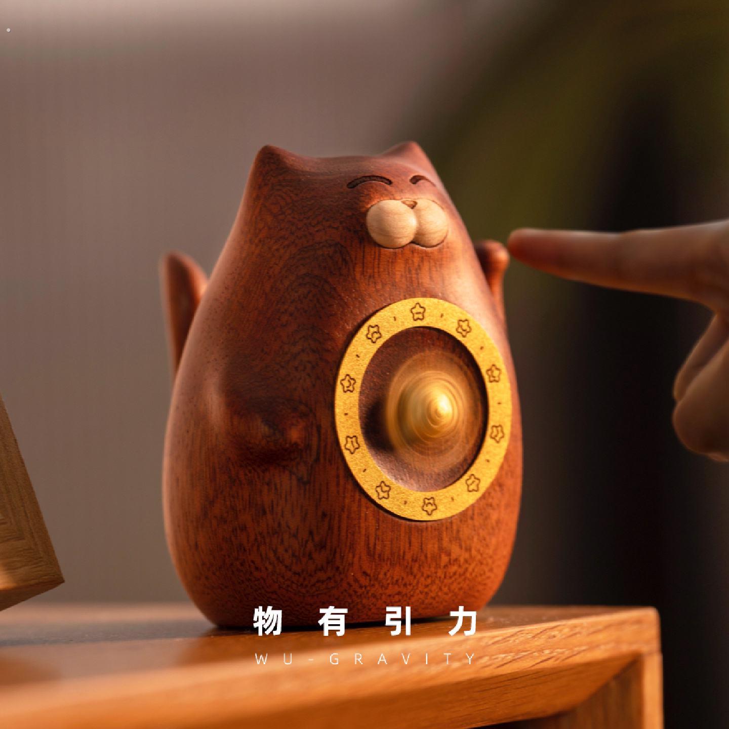 物有引力转运猫摆件开业祝福摆件创意生日礼物送男生女朋友同事