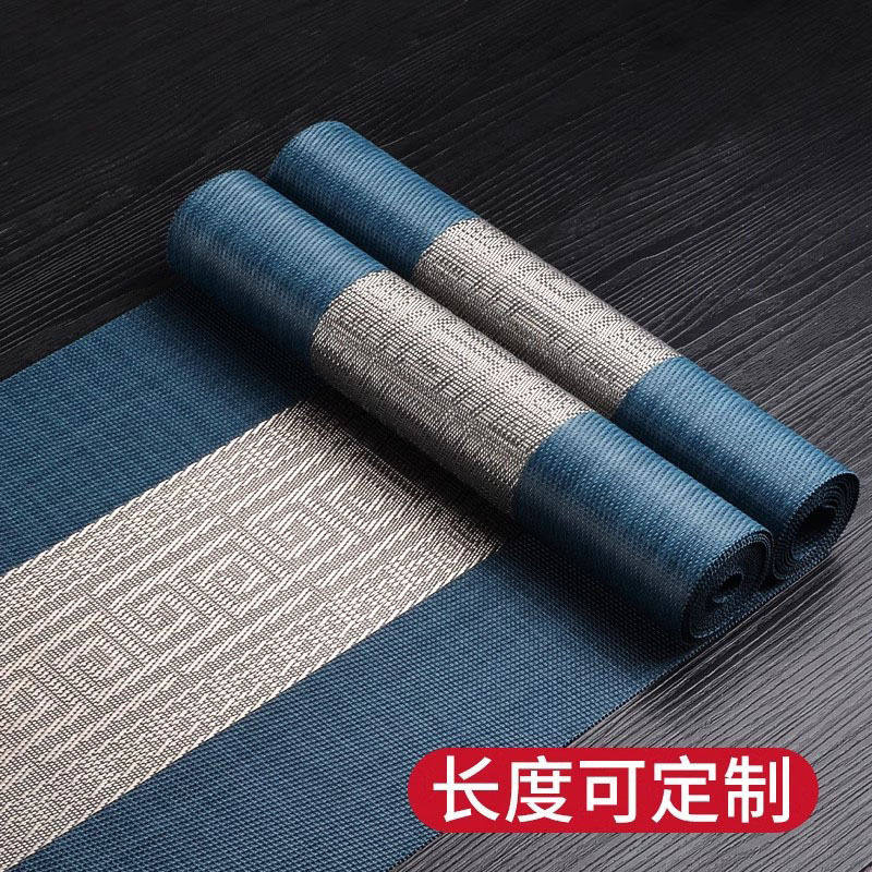 桌旗茶席桌垫餐垫茶几垫茶桌垫新中式中国风田园禅意质感防水隔热,居家布艺,桌旗,淘宝优惠券,粉丝福利购,淘宝优惠卷