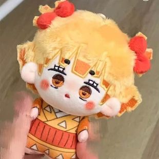 二创同人周边玩偶花街我妻善逸海星努努体棉花娃娃毛绒公仔