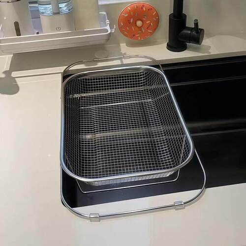 【家居好物】厨房沥水碗架碗碟置物架不锈钢水槽沥水篮水杯收纳架