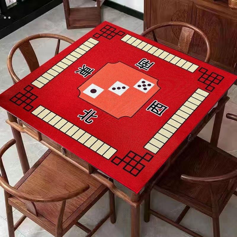 麻将桌布垫子家用手搓加厚消音耐磨扑克棋牌室专用正方形防噪音毯