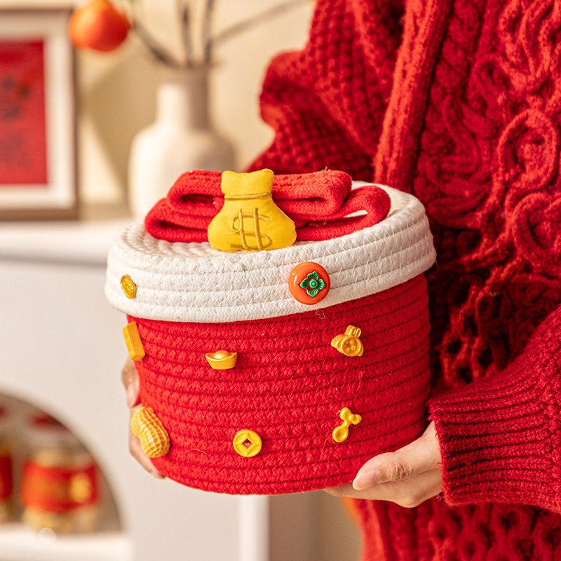 2026新年礼品盒抱抱桶零食糖果坚果礼物盒马年春节年货礼盒空盒子,包装,中秋礼品包装,淘宝优惠券,粉丝福利购,淘宝优惠卷