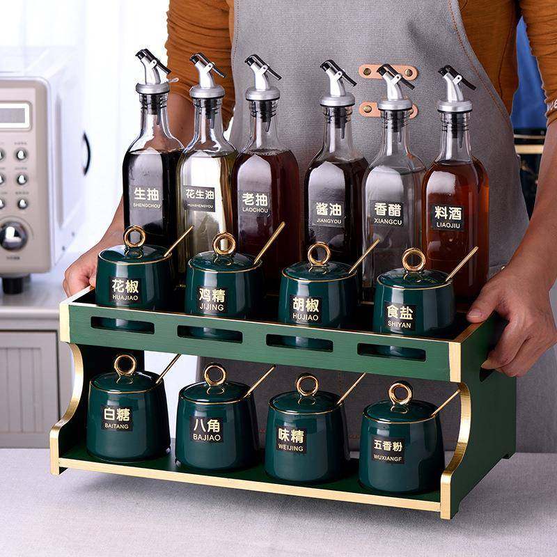 轻奢厨房调料组合套装调料盒家用调味料瓶罐子调料品油盐酱醋全套,电子/电工,接线端子,淘宝优惠券,粉丝福利购,淘宝优惠卷