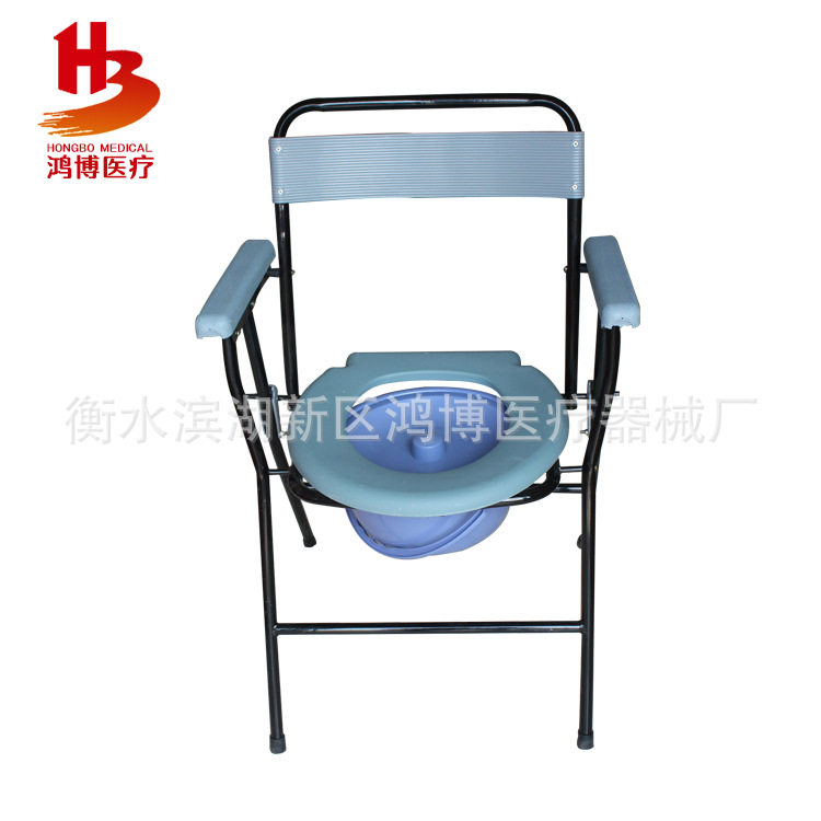 产地货源 高靠背坐便椅 老人孕妇坐便器可折叠便携式坐便椅