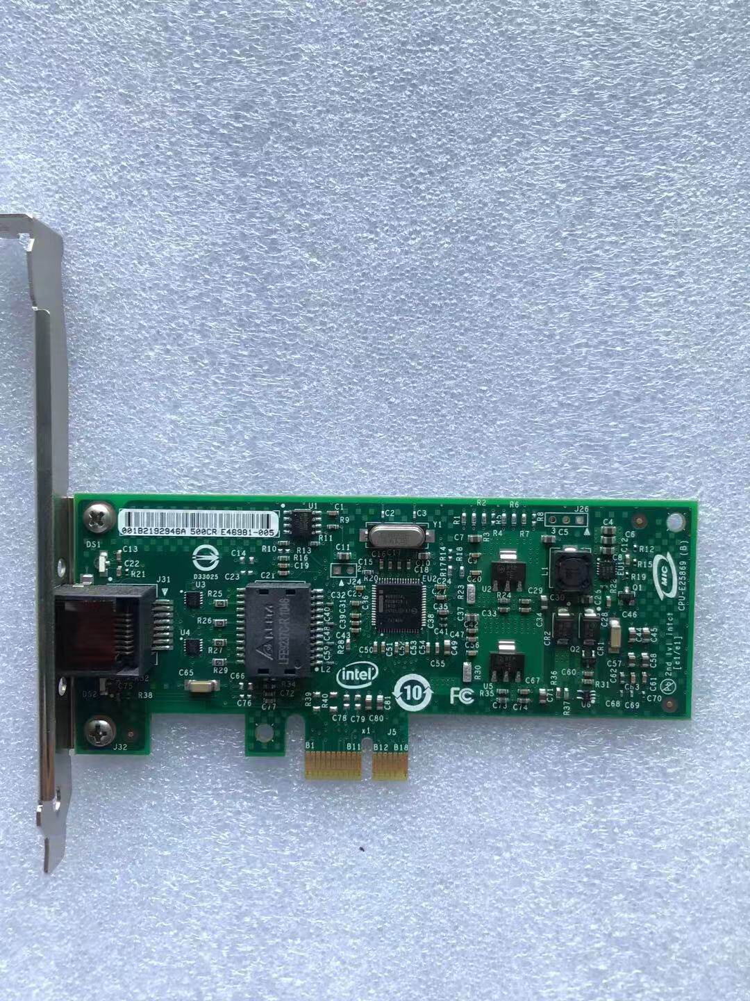 现货inteIEXPI19301CTE446981PCI-E千兆网卡82574L9301CT