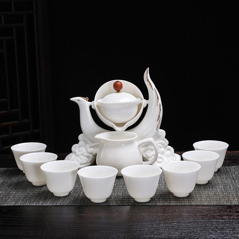 陶瓷自动茶具套装功夫家用轻奢高档泡茶壶茶杯办公室懒人泡茶神器