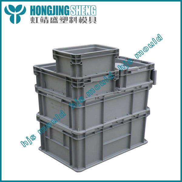 工业塑料周转箱注塑模具折叠周转筐模具水果筐水果篮塑料模具