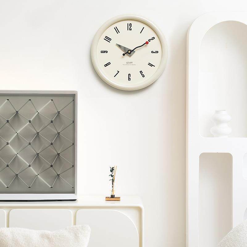 wozoom屋准钟表挂钟客厅现代简约餐厅大气创意复古时钟表挂墙