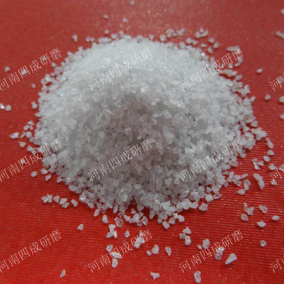 今日新品白刚玉粗号砂白刚玉20目白刚玉F20#半导体喷砂材料