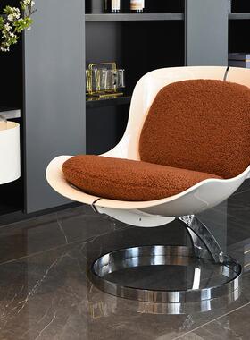 沙发椅北欧网红餐椅客厅家用休闲洽谈靠背椅小户型亚克力透明椅子