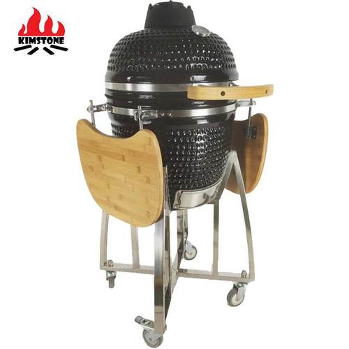 18寸低油烟陶瓷烧烤炉省炭可移动多功能BBQ烧烤架牛排汉堡焖烤炉