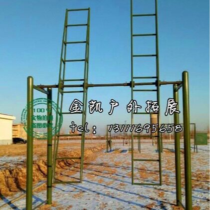 户外体能训练器材抗眩晕转梯飞行平衡旋转梯单人双人旋梯