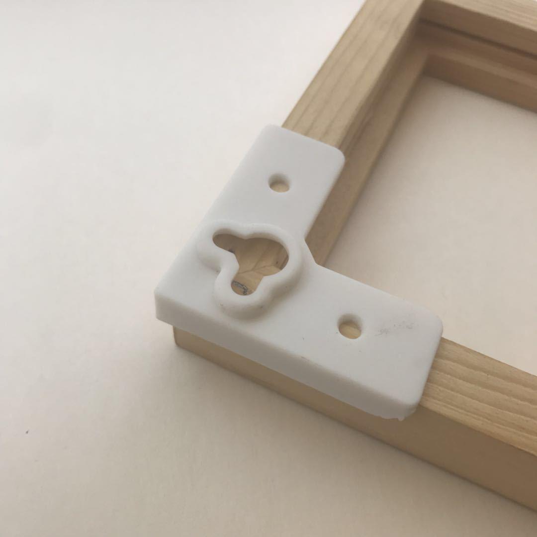 新款塑料护角影楼相框小号画框包角挂钩相框