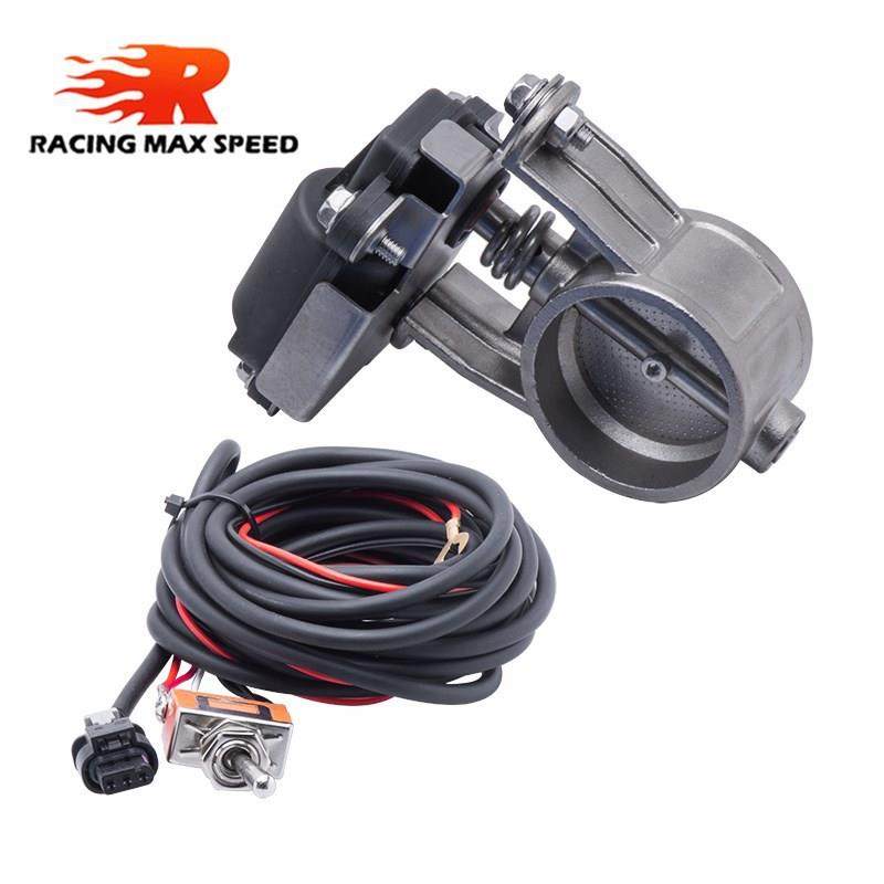 通用型改装汽配件2/2.5/3英寸手动拨杆控制排气管接头尾喉