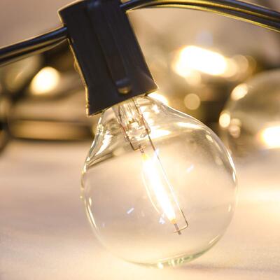 出口品质户外露营G40LED灯串8米18灯婚庆装饰灯串