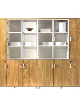 现代简约文件柜立体式多功能办公档案柜资料过落地书柜DYC-31